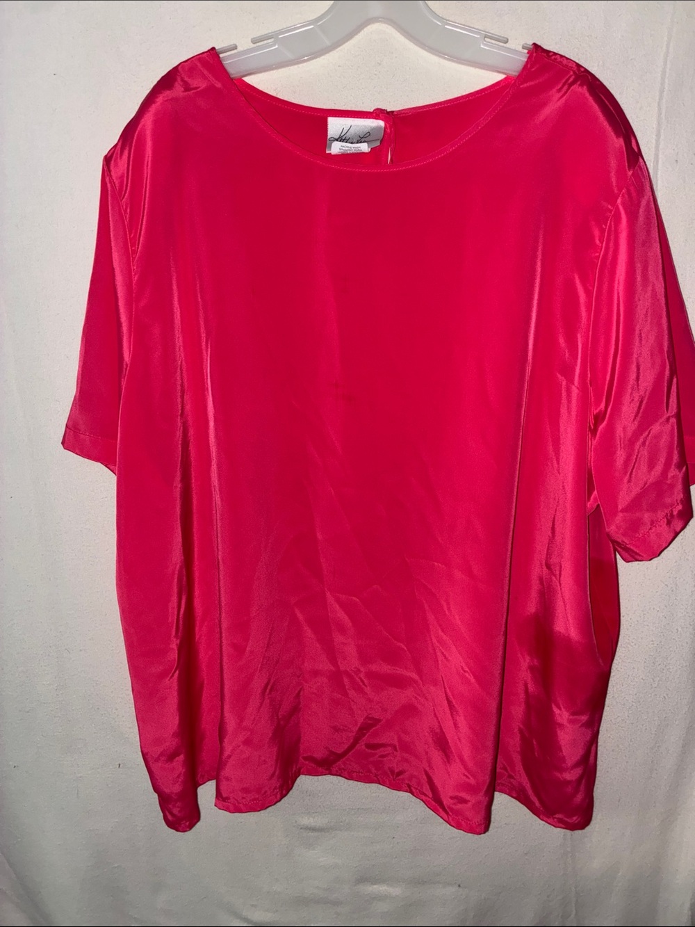 Bright Pink Women's  Tee by Kathie Lee